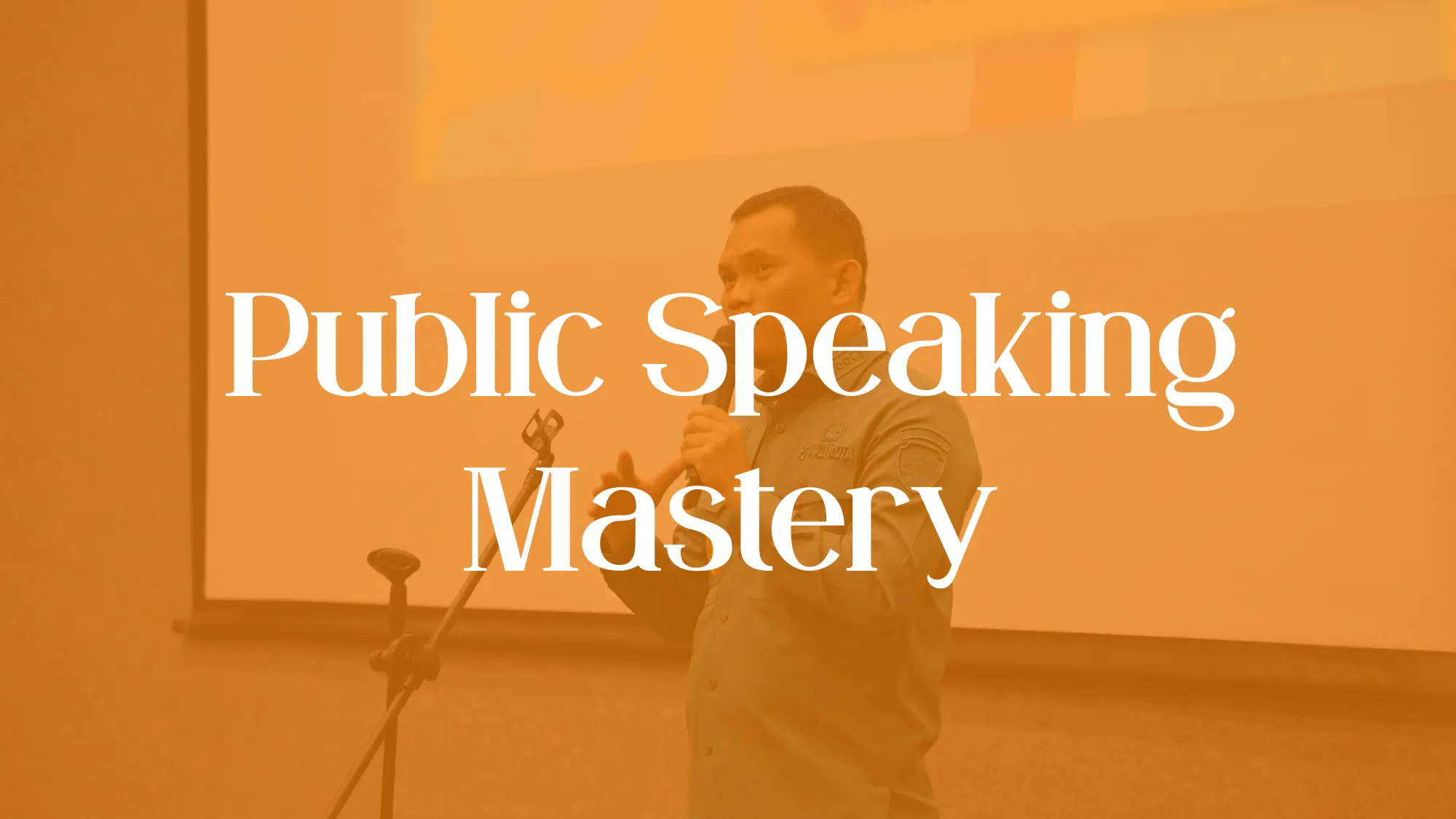 Public Speaking Mastery
